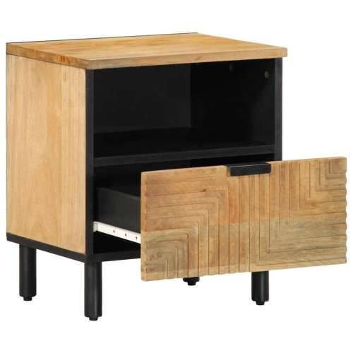 Noćni ormarići 2 kom smeđi 40x33x46 cm Puno drvo Mango - 2 drvo manga Cijena