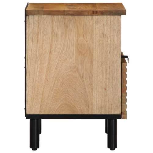 Noćni ormarići 2 kom smeđi 40x33x46 cm Puno drvo Mango - 2 drvo manga Cijena