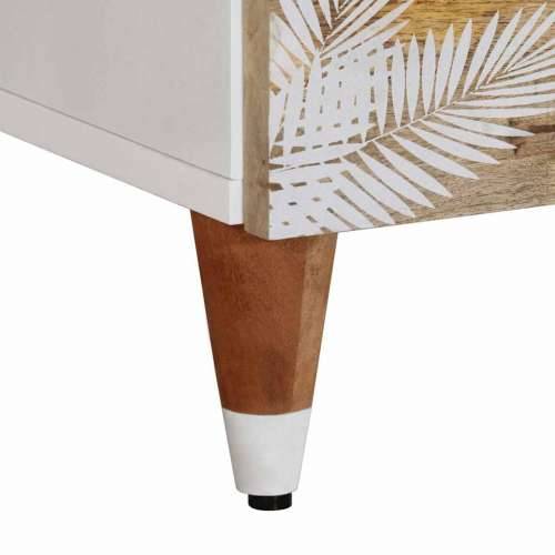 Noćni ormarići 2 kom 40x33,5x46 cm Puno drvo Mango - 2 Cijena