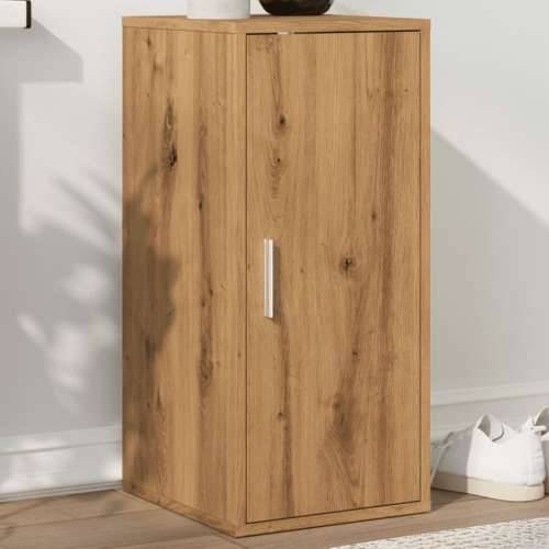 Ormarić za cipele Artisan hrast 32x35x70 cm izrađeno drvo - hrast artisan 32 x 35 x 70 cm 1 shoe cabinet with door Cijena