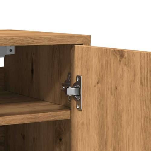 Ormarić za cipele Artisan hrast 32x35x70 cm izrađeno drvo - hrast artisan 32 x 35 x 70 cm 1 shoe cabinet with door Cijena