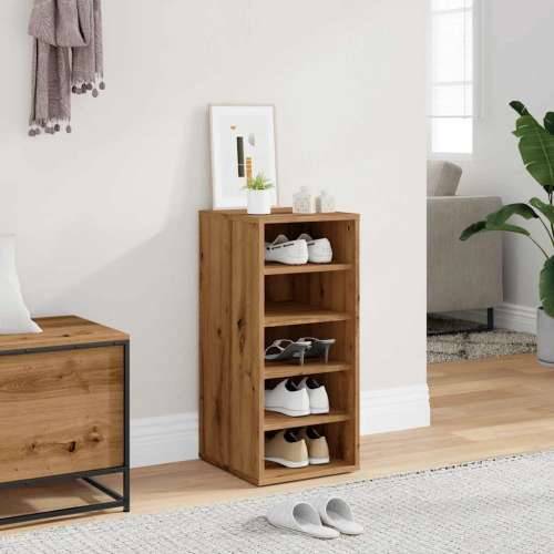 Ormarić za cipele Artisan hrast 32x35x70 cm izrađeno drvo - hrast artisan 31.5 x 35 x 70 cm 1 shoe cabinet without door Cijena