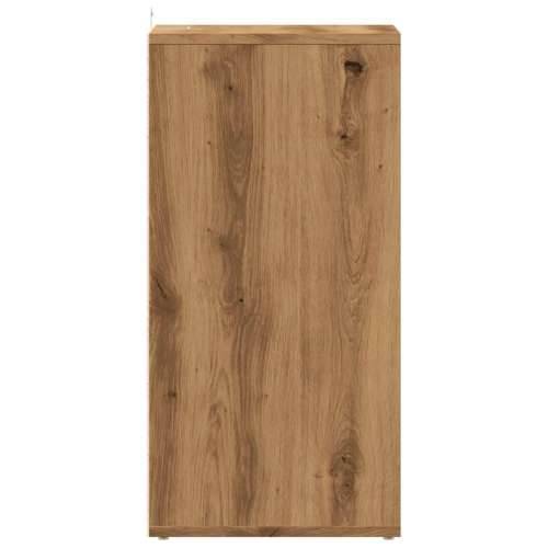 Ormarić za cipele Artisan hrast 32x35x70 cm izrađeno drvo - hrast artisan 31.5 x 35 x 70 cm 1 shoe cabinet without door Cijena