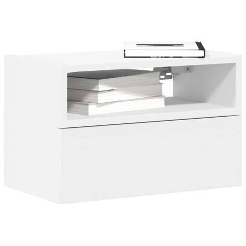 Zidni noćni ormarić bijeli 45x26x28,5 cm - Bijela 1 Cijena