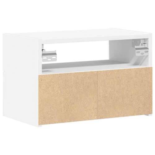 Zidni noćni ormarić bijeli 45x26x28,5 cm - Bijela 1 Cijena