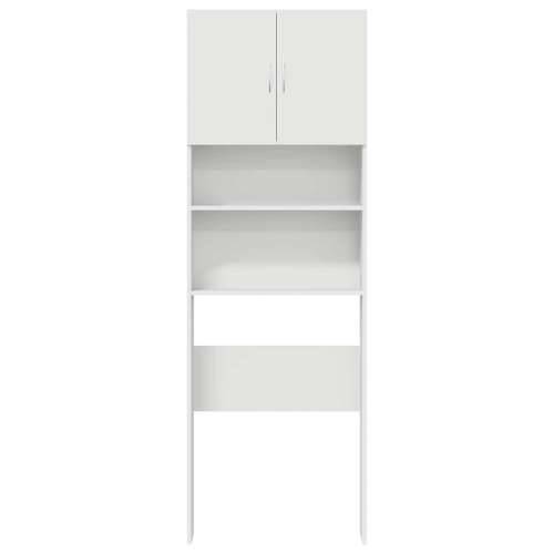 Ormar za perilicu bijeli 64x24x190 cm izrađeno drvo - Bijela 1 Cijena