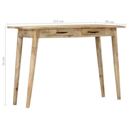 Konzolni stol od grubog masivnog drva manga 115 x 40 x 75 cm Cijena