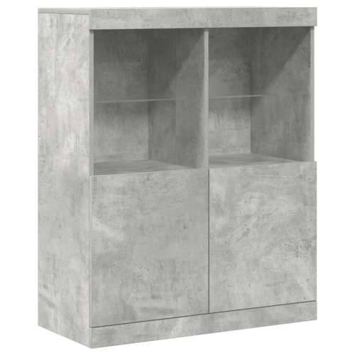 Komoda Beton Siva 81x37x100 cm Konstruirano Drvo - Beton siva 1 Cijena
