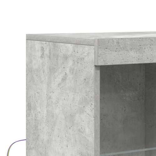 Komoda Beton Siva 81x37x100 cm Konstruirano Drvo - Beton siva 1 Cijena