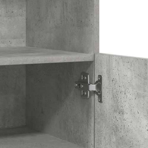 Komoda Beton Siva 81x37x100 cm Konstruirano Drvo - Beton siva 1 Cijena
