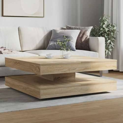 Stol za kavu rotirajući za 360 stupnjeva sonoma hrast - sonoma hrast 90 x 90 x 34.5 cm 1 Cijena