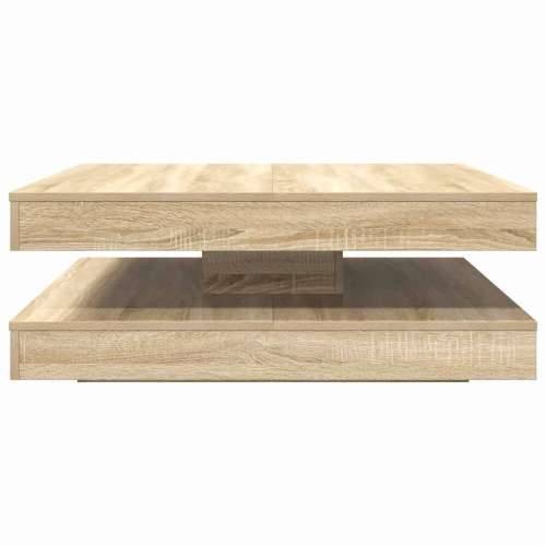 Stol za kavu rotirajući za 360 stupnjeva sonoma hrast - sonoma hrast 90 x 90 x 34.5 cm 1 Cijena