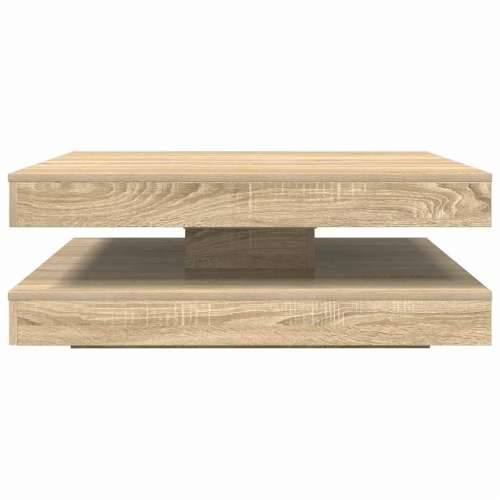 Stol za kavu rotirajući za 360 stupnjeva sonoma hrast - sonoma hrast 90 x 90 x 34.5 cm 1 Cijena