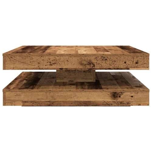 Stol za kavu rotirajući za 360 stupnjeva staro drvo - Staro drvo 90 x 90 x 34.5 cm 1 Cijena