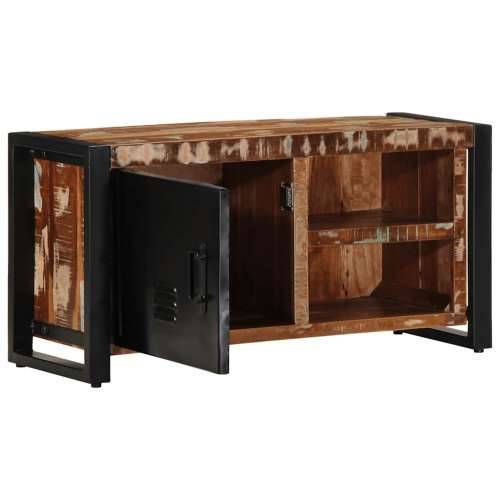 TV ormarić 80x30x40 cm Obrađeno puno drvo - 1 masivno obnovljeno drvo Cijena