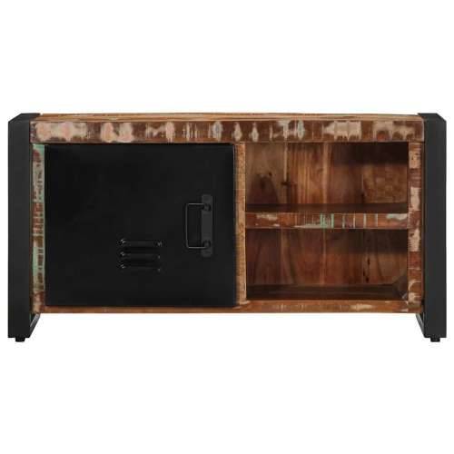 TV ormarić 80x30x40 cm Obrađeno puno drvo - 1 masivno obnovljeno drvo Cijena
