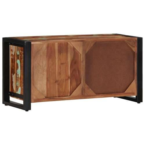 TV ormarić 80x30x40 cm Obrađeno puno drvo - 1 masivno obnovljeno drvo Cijena