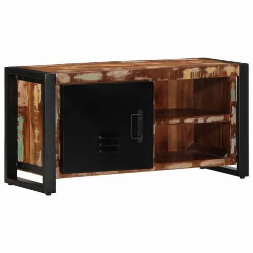 TV ormarić 80x30x40 cm Obrađeno puno drvo - 1 masivno obnovljeno drvo Cijena