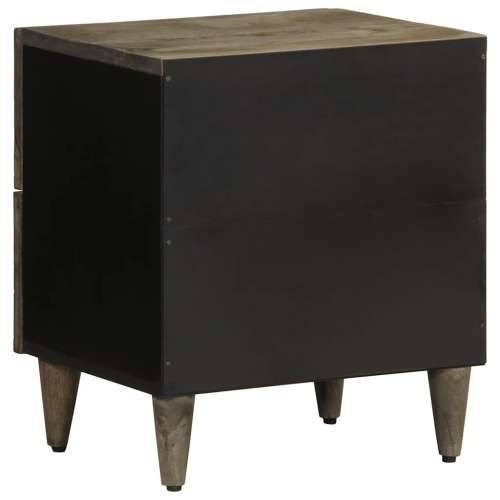 Noćni ormarići 2 kom svijetlo sivi 40x33x46 cm Puno drvo Mango - 2 Cijena