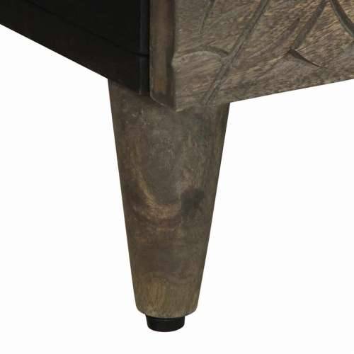 Noćni ormarići 2 kom svijetlo sivi 40x33x46 cm Puno drvo Mango - 2 Cijena