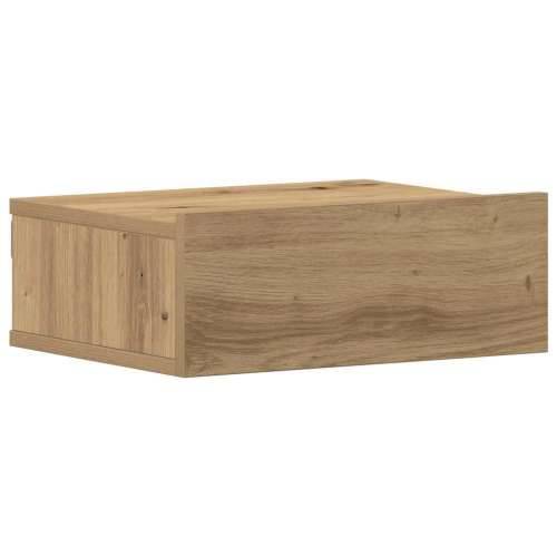 Plutajući noćni ormarić Artisan hrast 40x32x15 cm izrađeno drvo - hrast artisan 1 Cijena