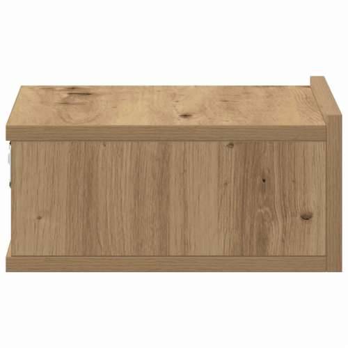 Plutajući noćni ormarić Artisan hrast 40x32x15 cm izrađeno drvo - hrast artisan 1 Cijena