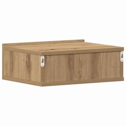 Plutajući noćni ormarić Artisan hrast 40x32x15 cm izrađeno drvo - hrast artisan 1 Cijena