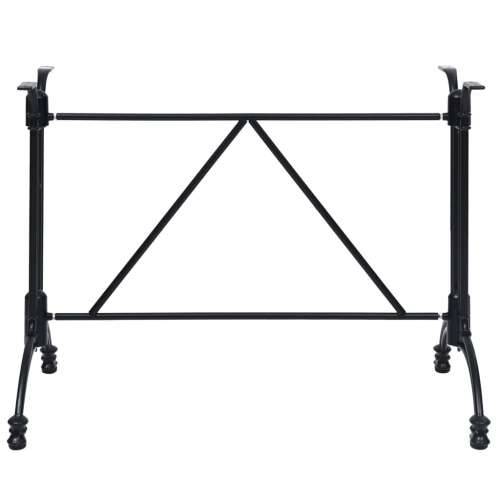 325436 Noga za bistro stol crna 93x60x72 cm lijevani aluminij - 93 x 60 x 72 cm 1 Cijena