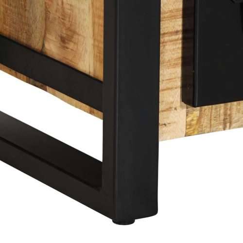 Komoda 50x35x70 cm Puno grubo drvo Mango - Crna i smeđa 1 Grubo masivno drvo manga Cijena