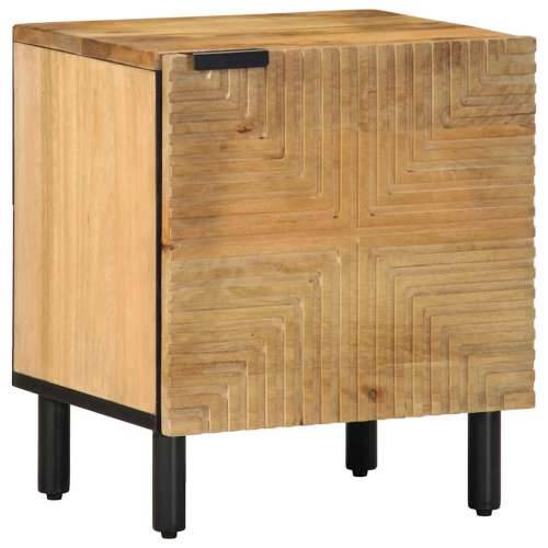 Noćni ormarići 2 kom smeđi 40x33x46 cm Puno drvo Mango - 2 drvo manga Cijena