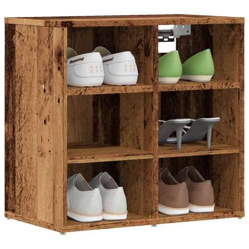 Ormari za cipele 2 kom Staro drvo 52x30x50 cm - Staro drvo 52.5 x 30 x 50 cm 2 Cijena