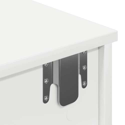 Zidna polica s ladicama bijela 60x28x15 cm konstruirano drvo - Bijela 60 x 25 x 15 cm 1 Cijena