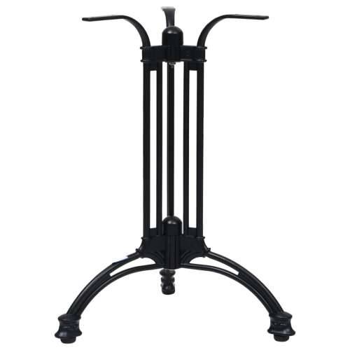 Noga za bistro stol crna Ø60x72 cm lijevani aluminij - 60 x 72 cm 1 Cijena