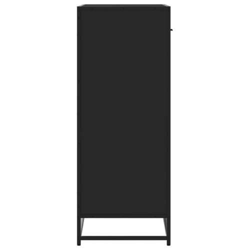 Ormarić za cipele crni 75x38x97,5 cm Konstruirano drvo i metal - Crna 1 Cijena