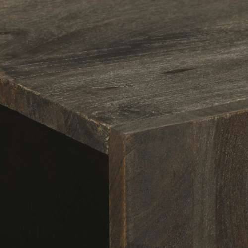 Komoda od 3 komada crna 60x33x75 cm Puno drvo Mango Cijena
