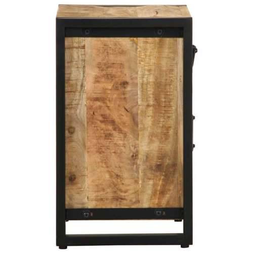 Noćni ormarić 40x30x50 cm Puno grubo drvo Mango - Prirodna 1 Cijena