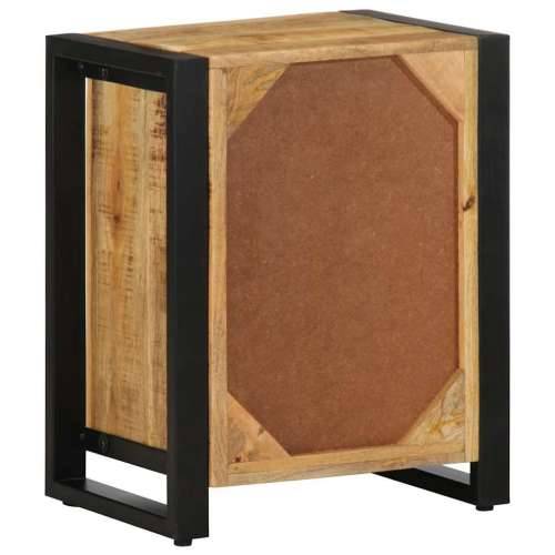 Noćni ormarić 40x30x50 cm Puno grubo drvo Mango - Prirodna 1 Cijena