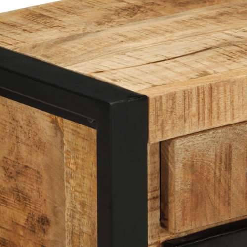 Noćni ormarić 40x30x50 cm Puno grubo drvo Mango - Prirodna 1 Cijena