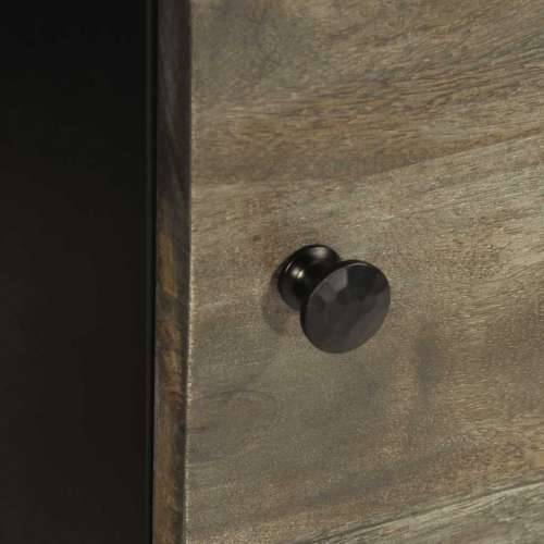 Noćni ormarići 2 kom svijetlo sivi 40x33x46 cm Puno drvo Mango - 2 Cijena