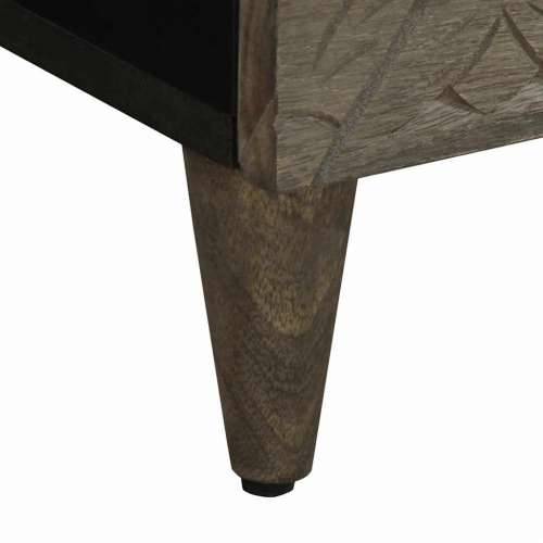 Noćni ormarići 2 kom svijetlo sivi 40x33x46 cm Puno drvo Mango - 2 Cijena