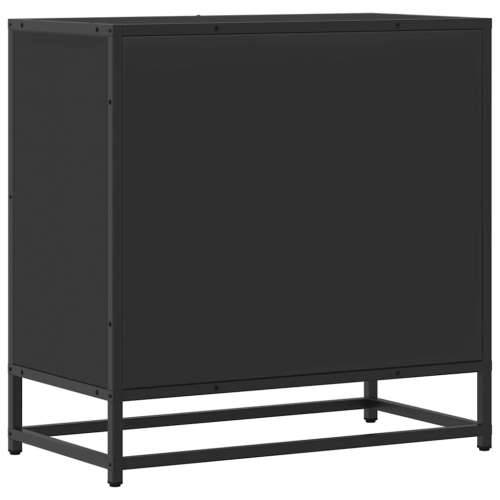 Noćni ormarić crni 60x31x60 cm Konstruirano drvo i metal - Crna 1 Cijena