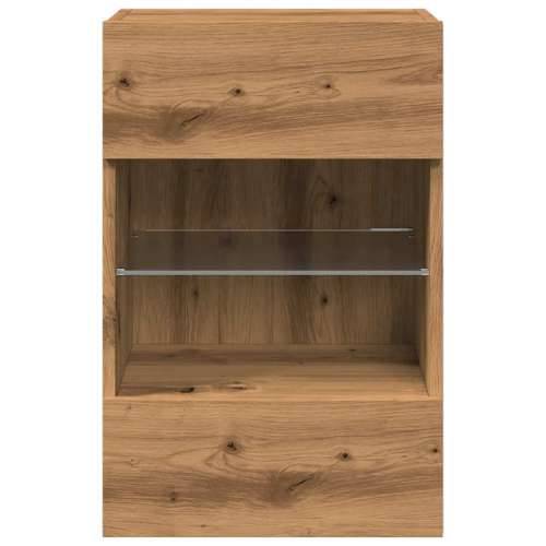 TV zidni ormarići s LED svjetlima 2 kom Artisan hrast - hrast artisan 2 40 cm Cijena