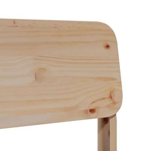Vrtna stolica 60x52,5x72 cm puno drvo bor - Prirodna boja bora 1 Cijena