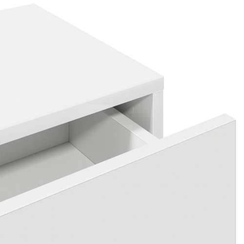 Zidna polica s ladicama bijela 60x26,5x15 cm izrađeno drvo - Bijela 60 x 26.5 x 15 cm 1 Cijena