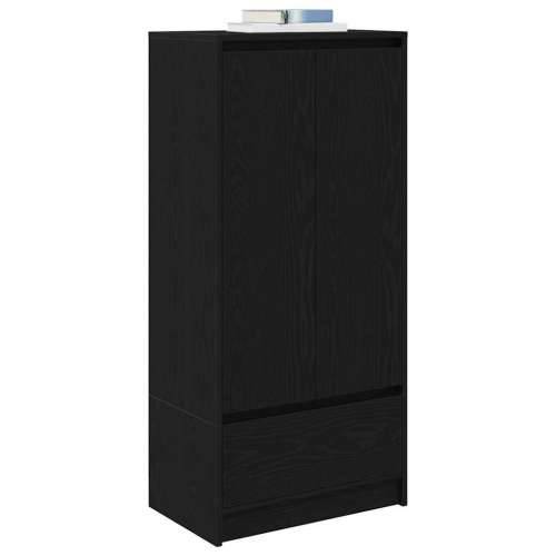 Ormar s ladicom crni hrast 55,5x34x119,5 cm konstruirano drvo - Crni hrast 1 Cijena