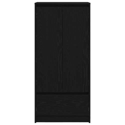 Ormar s ladicom crni hrast 55,5x34x119,5 cm konstruirano drvo - Crni hrast 1 Cijena