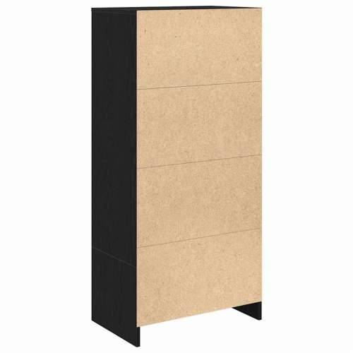 Ormar s ladicom crni hrast 55,5x34x119,5 cm konstruirano drvo - Crni hrast 1 Cijena