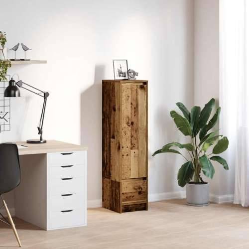 Visoka ploča staro drvo 29,5x34x119,5 cm konstruirano drvo - Staro drvo 1 Cijena
