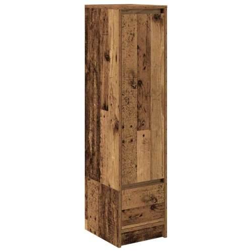 Visoka ploča staro drvo 29,5x34x119,5 cm konstruirano drvo - Staro drvo 1 Cijena