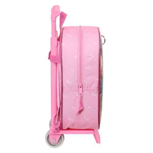 Školski Ruksak s Kotačima Barbie Girl Roza 22 x 27 x 10 cm Cijena